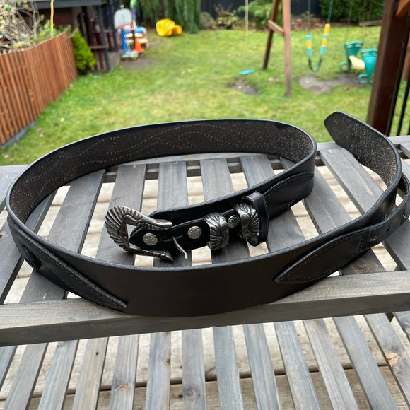 Chrome heart inspired belt SOLD - Picture 3 of 4